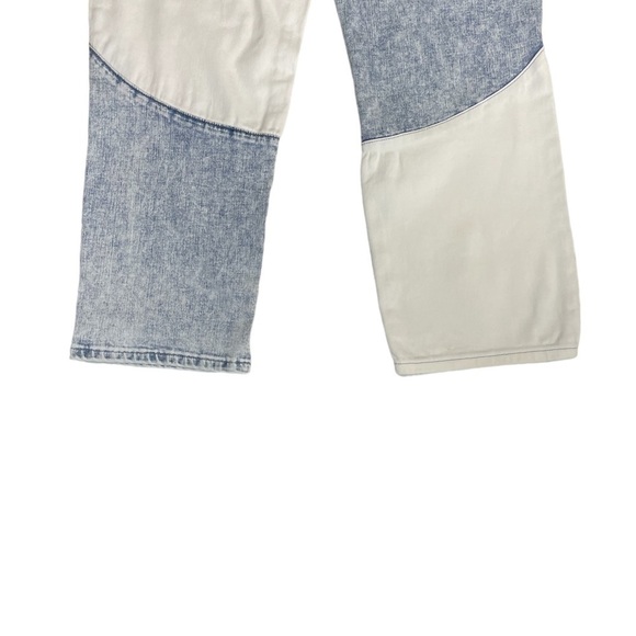 Vigoss Frankie slim Straight Jeans NWT Color Block Patchwork 32 - Picture 10 of 10